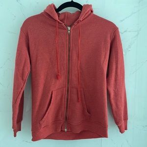 Wildfox Graphic Zip Hoodie